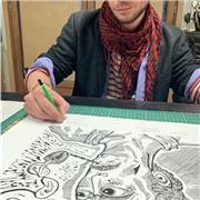 Cours de dessin, d'aquarelle et initiation à la linogravure